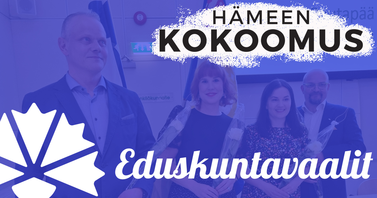 Hämeen Kokoomus - Hämeen Kokoomus Asetti Ensimmäiset ...